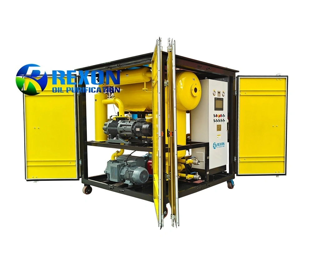 Purificador de aceite aislante eléctrico multifuncional con función de conversión de frecuencia de flujo 1