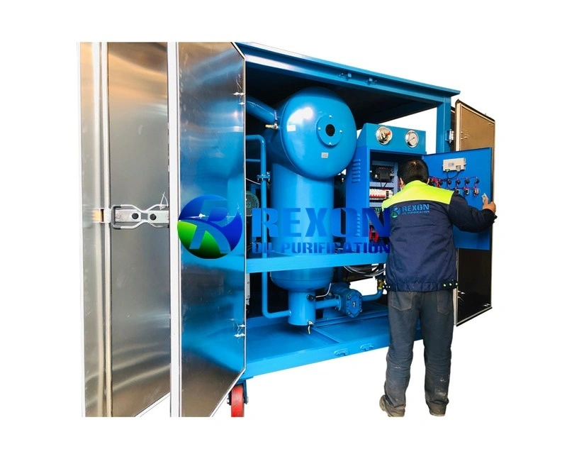 REXON High Vacuum Dehydration Transformer Oil Filtration Machine 1