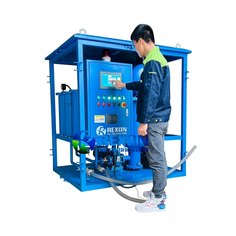 Double Stage Vacuum Transformer Oil Filtration Machine with PLC Fully Automatic System 1