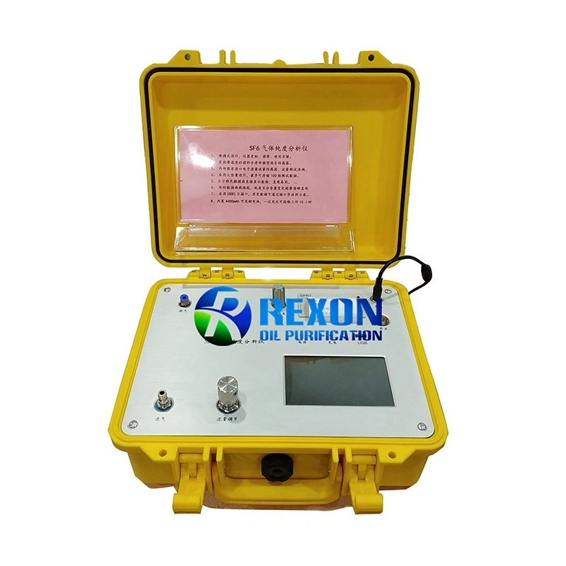 Analizador automático de pureza de SF6 REXON 1