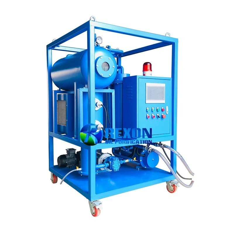 Weather-Proof Metal Door Single-Stage Vacuum Transformer Oil Regeneration Purifier 1