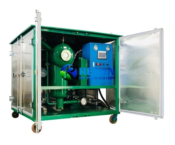 2000LPH Double Vacuum Transformer Oil Purification Machine 1
