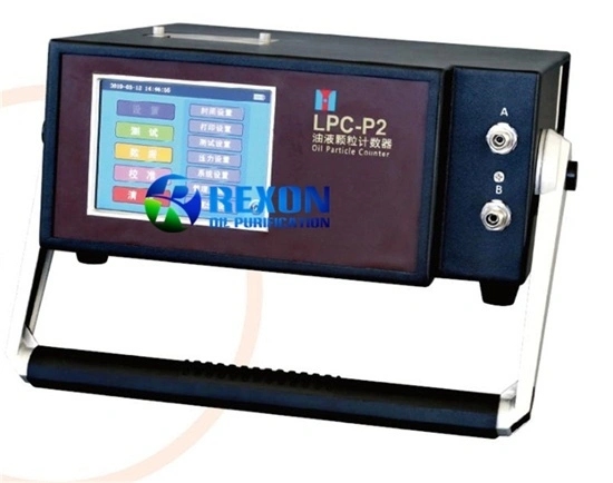 Contador portátil de partículas de aceite modelo LPC-P2 1