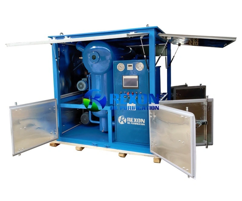 PLC Automatic Work Transformer Oil Purifier 12000LPH 1
