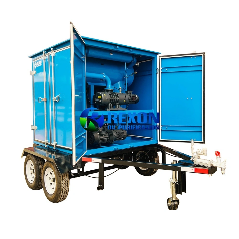 Upgraded Mobile Trailer Type Vacuum Transformer Oil Treatment Plant 1