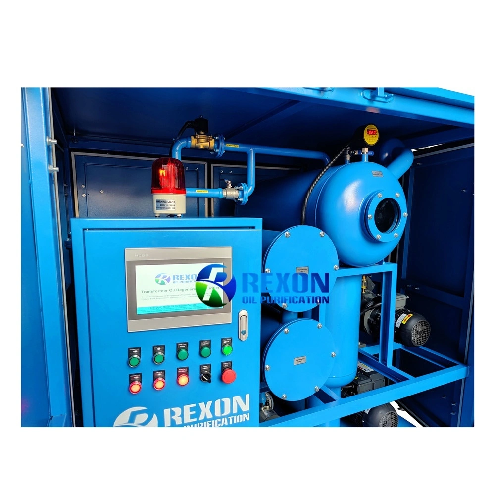 6000LPH High VacuumTransformer Oil Regeneration System 1