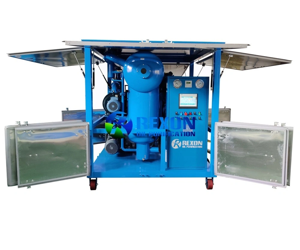 PLC Fully Enclosed Dustproof Transformer Oil Purifier 1