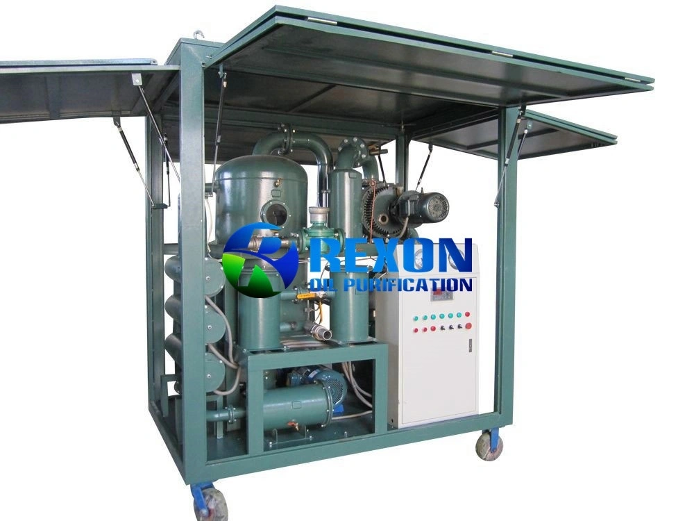 Enclosed Type Vacuum Lube Oil Purification Plant Series TYA-W 1