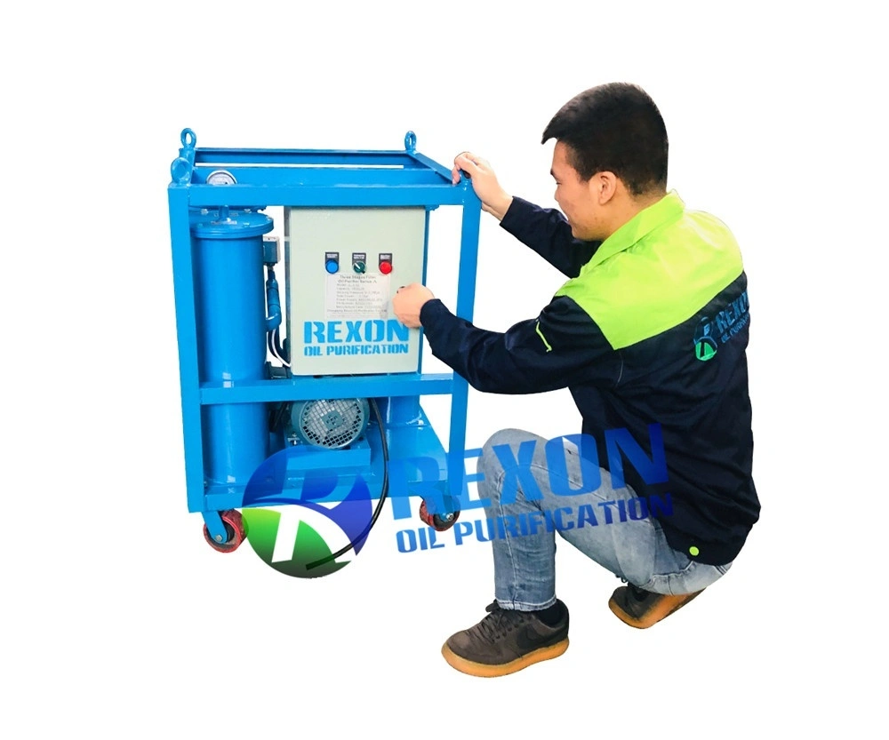 Small Portable Oil Filtration Machine Frame Structure Type with Hooks 1