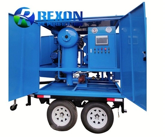 Mobile Transformer Oil Purification System ZYD-WM-100 1