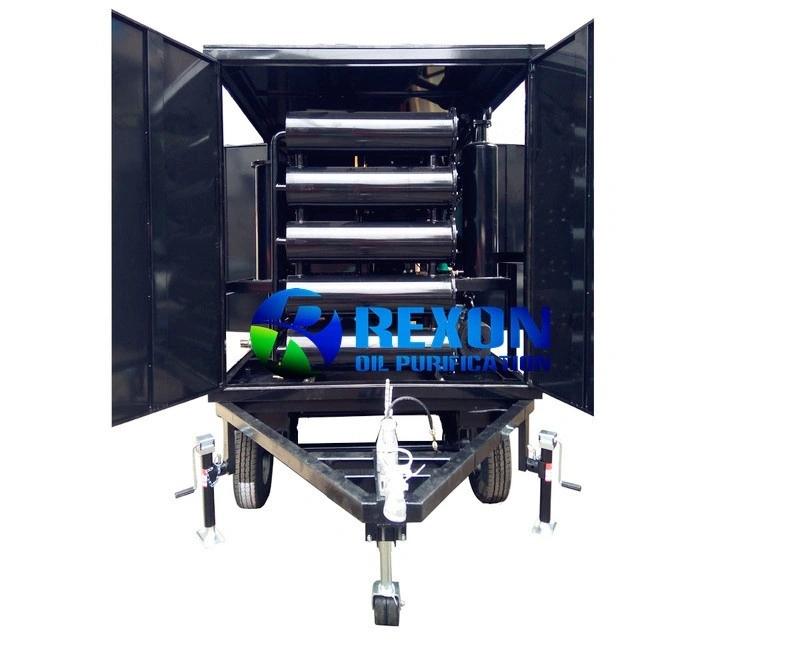 Enclosed and Mobile Type Transformer Oil Regeneration Plant with Fullers Earth Filter ZYD-II-100(6000LPH) 1