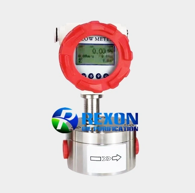 Digital Display Type Gear Flowmeter for High Viscosity Oil Flowrate Testing 1
