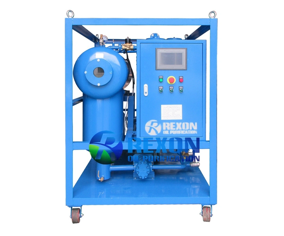 REXON Upgrade PLC Automatic Turbine Oil Purifier 1