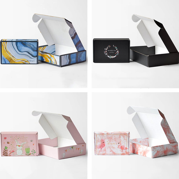 Custom Roll End Tuck Top(RETT) Boxes Mailer Box Corrugated Cardboard 2
