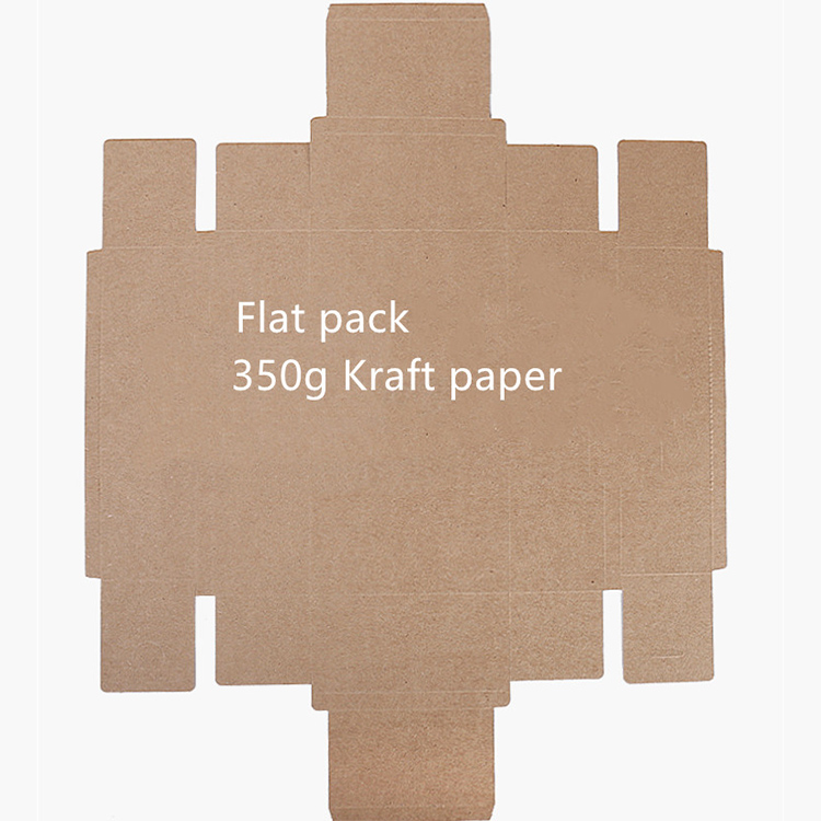 Custom Kraft Paper Drawer Box Jewelry Transparent Gift Box 7