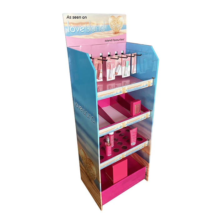 Ik ben dol op het verpakken van aangepaste kartonnen display -standaard met metalen buis 11