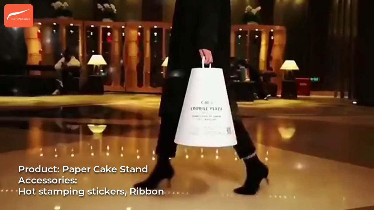 Customized Portable Cake Dessert Stand Wedding Hotel Multi-Layer French Pastry Box 1
