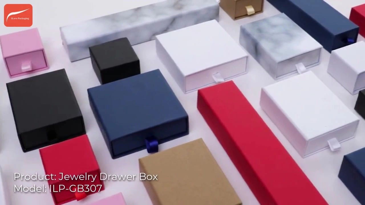 Customized Jewelry Drawer Box Ring Earring Pendant Necklace Bracelet Storage Box 1