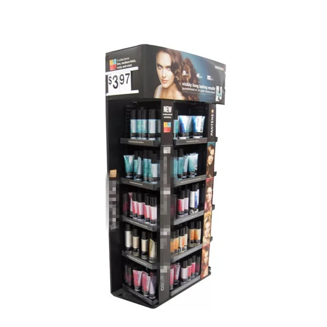 Essence skin care products cosmetic display stand/makeup display stand/shower cabinet for shower gel and shampoo 1