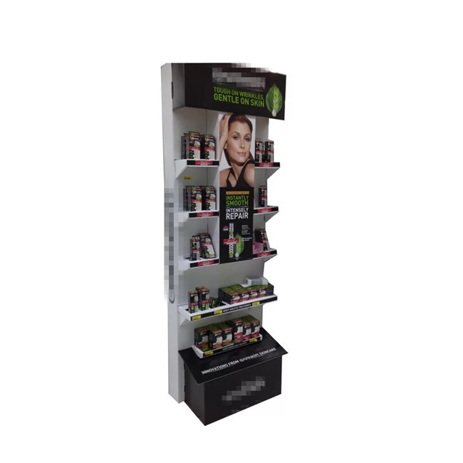 Essence skin care products cosmetic display stand/makeup display stand/shower cabinet for shower gel and shampoo 5