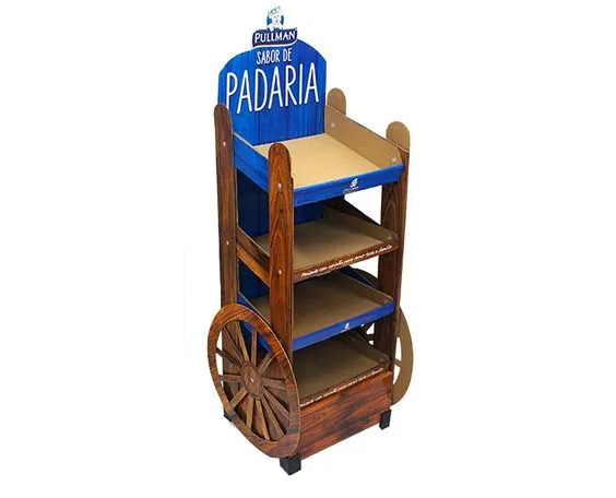 Retail socks hanging bag hook display paper corrugated display shelf board floor stand cardboard display stand with hook 1