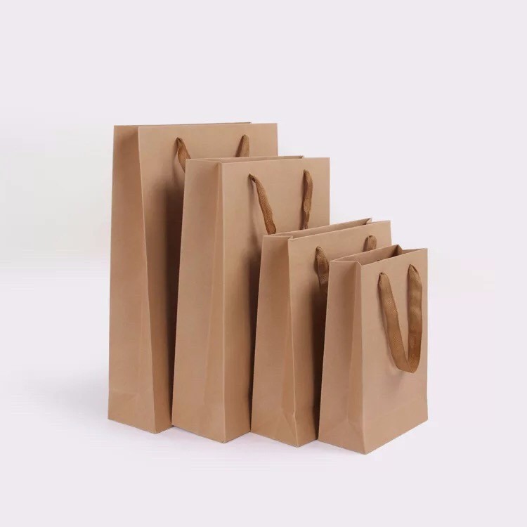 Food grade custom paper bag printing oil-proof sandwich hot dog packaging brown or white kraft paper bag 13