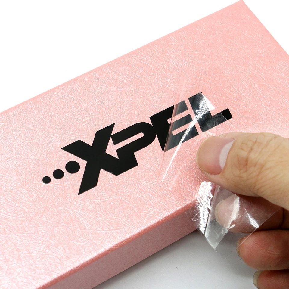 Customized Transfer Sticker Gold 3D Convex Sticker Transparent Hot Stamping 5