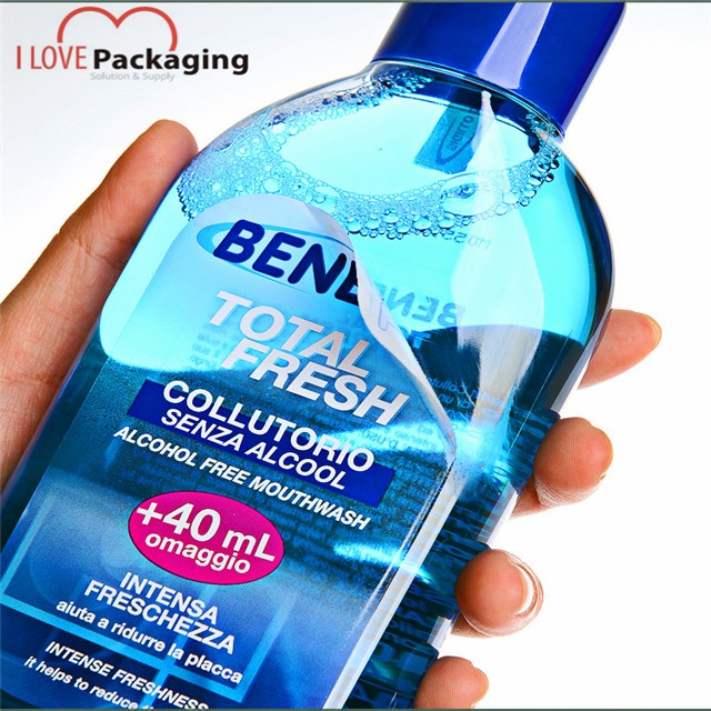 PET PVC transparent clear sticker removable label  Vinyl printing label logo customized stickers 6