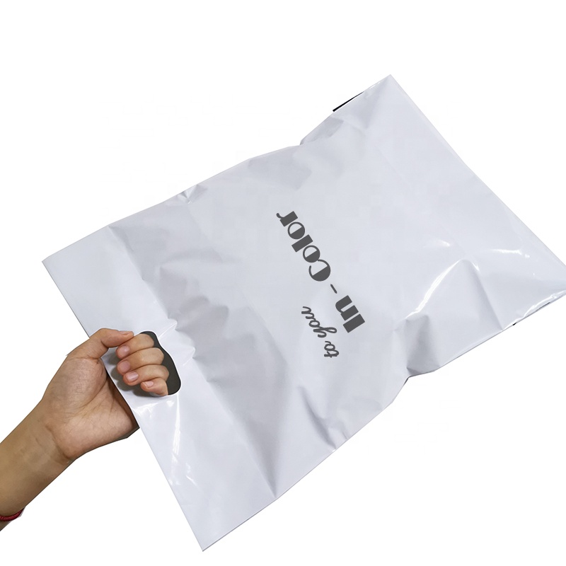 Poly Mailer Poly A3 أكياس بريد كبيرة الحجم من ملابس السباحة لساعات لامع الشفاه رموش مع مقبض الأسود الوردي الملابس الأصفر الأرجواني 8