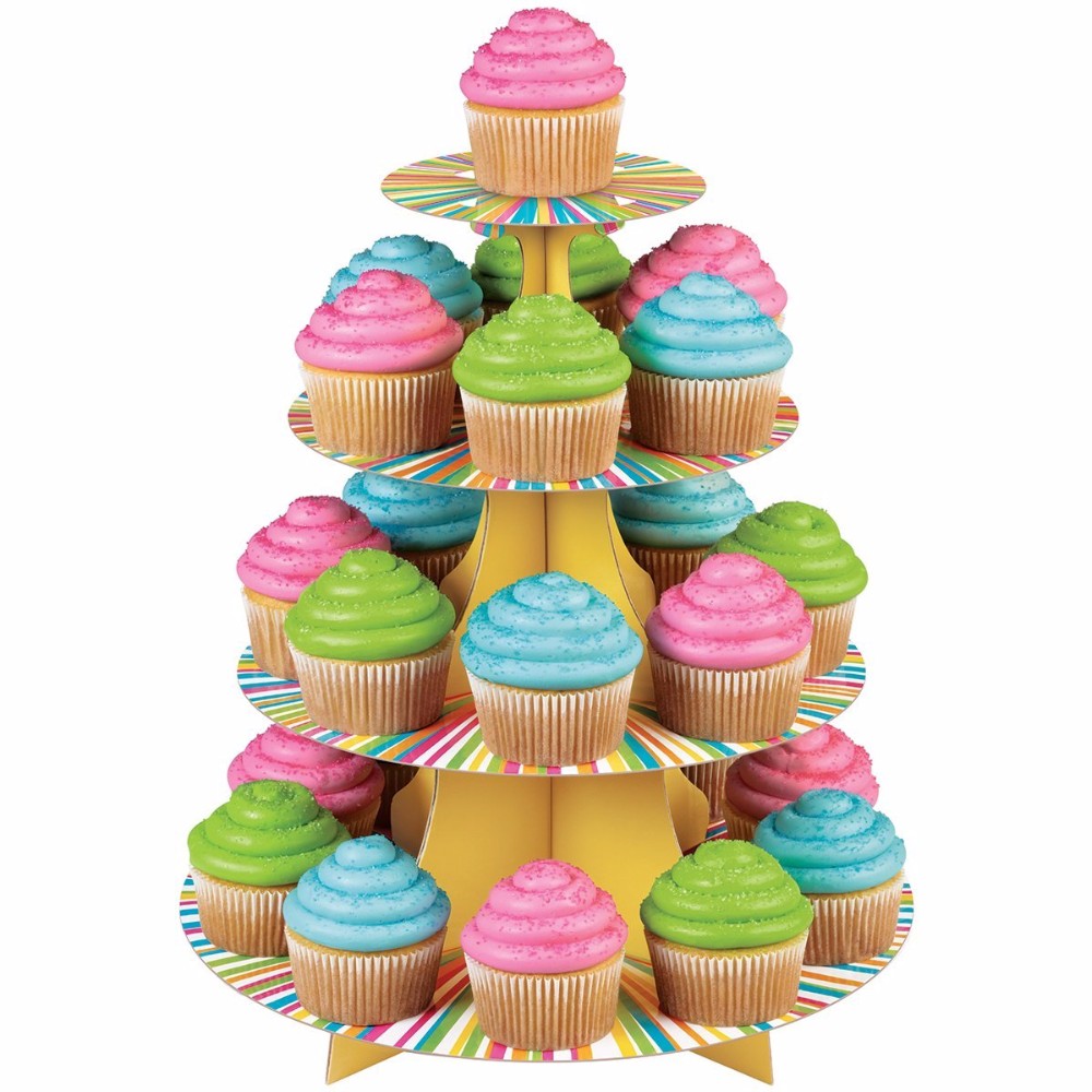 cupcake stand 3-Tier Treat Stand paper 9