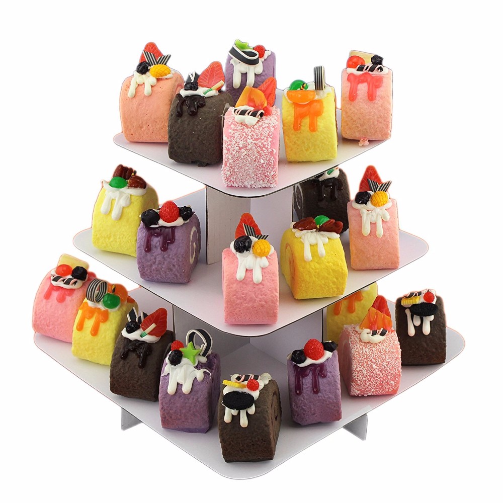cupcake stand 3-Tier Treat Stand paper 15