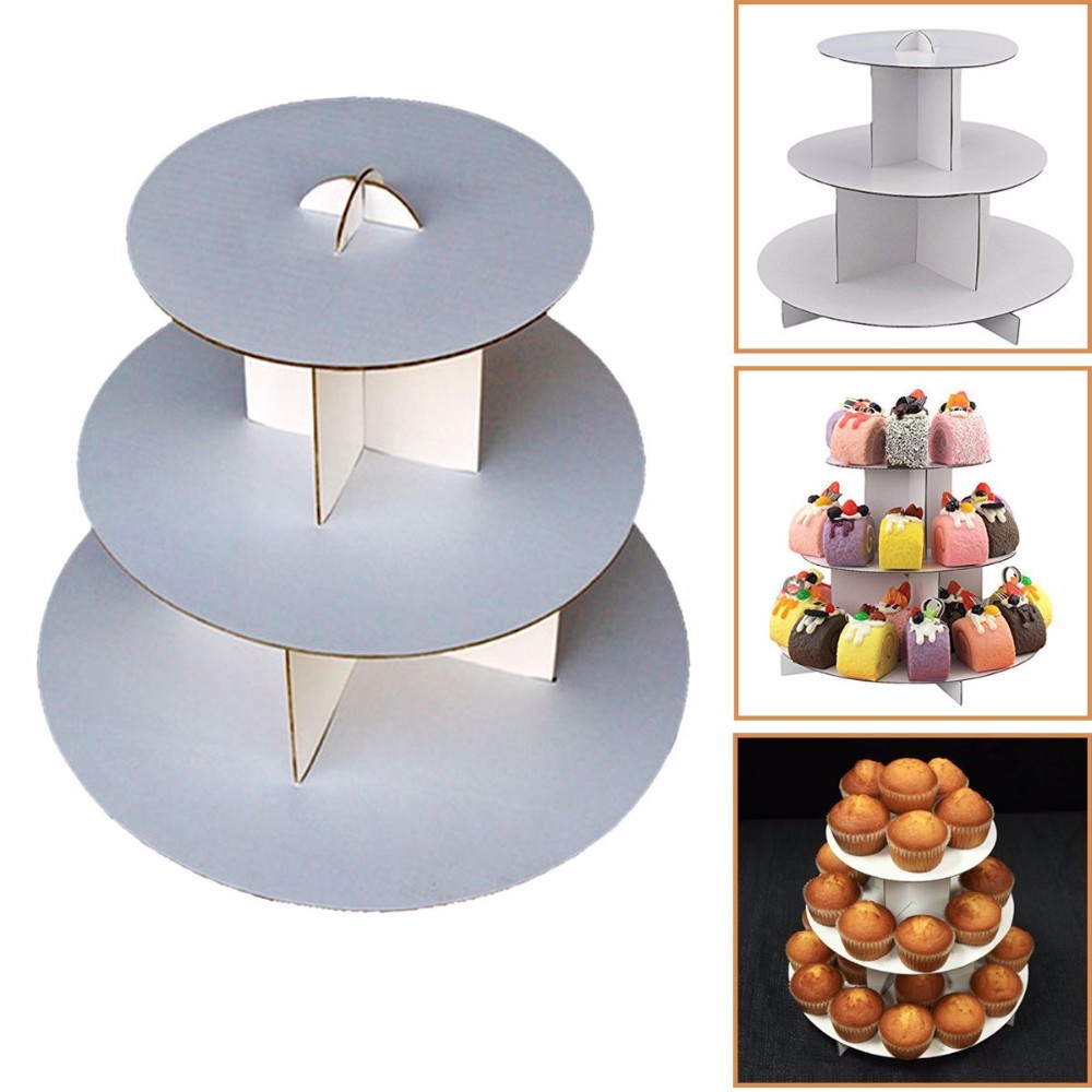 cupcake stand 3-Tier Treat Stand paper 7