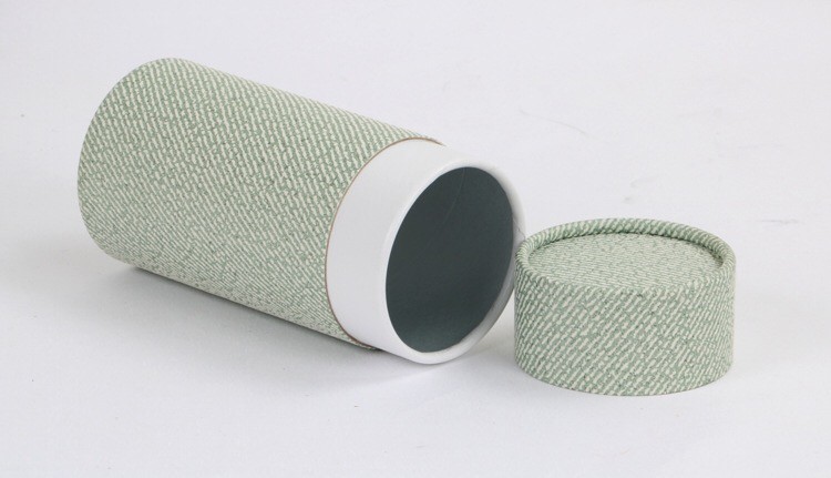 cocoa cardboard tube tea coffee can container 10