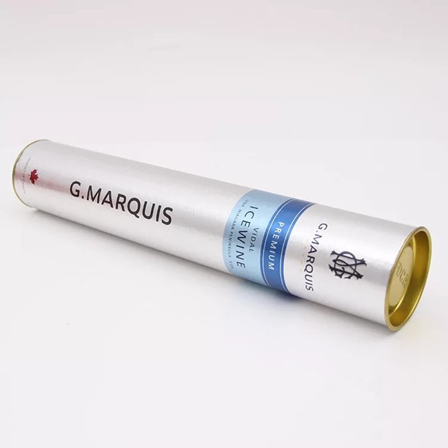 Factory Printing Cardboard Wine Bottle Paper Tube Gift Packaging Customized Round Cardboard Packaging Box Hot Products 6