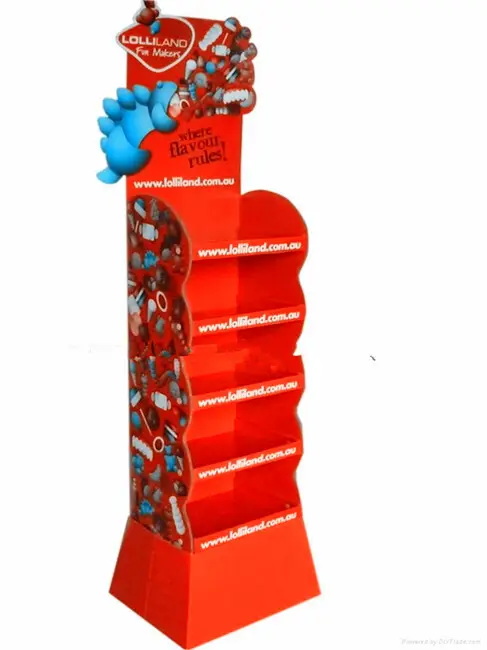 Custom cardboard display for floor company Manufacturer | Ilove Packaging 2