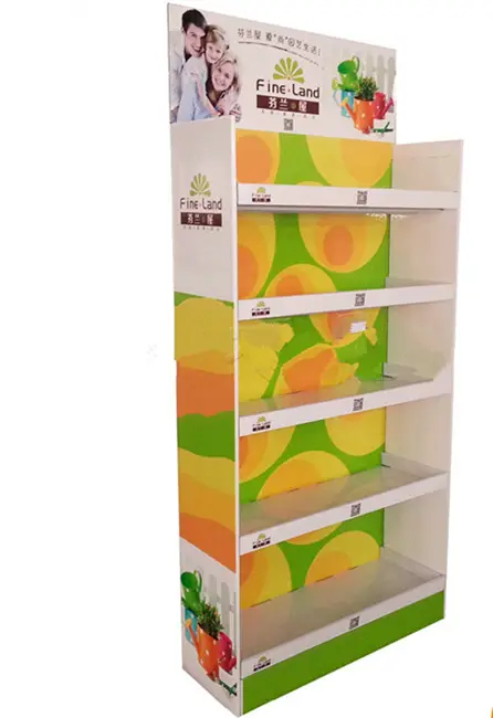 Custom cardboard display for floor company Manufacturer | Ilove Packaging 3