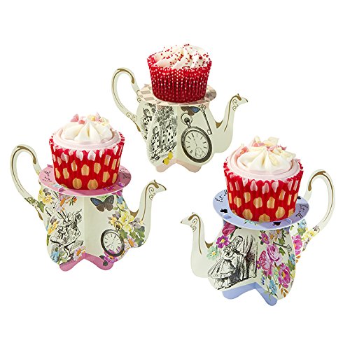 cupcake stand Teapot Cupcake Stands for a Tea Party 5