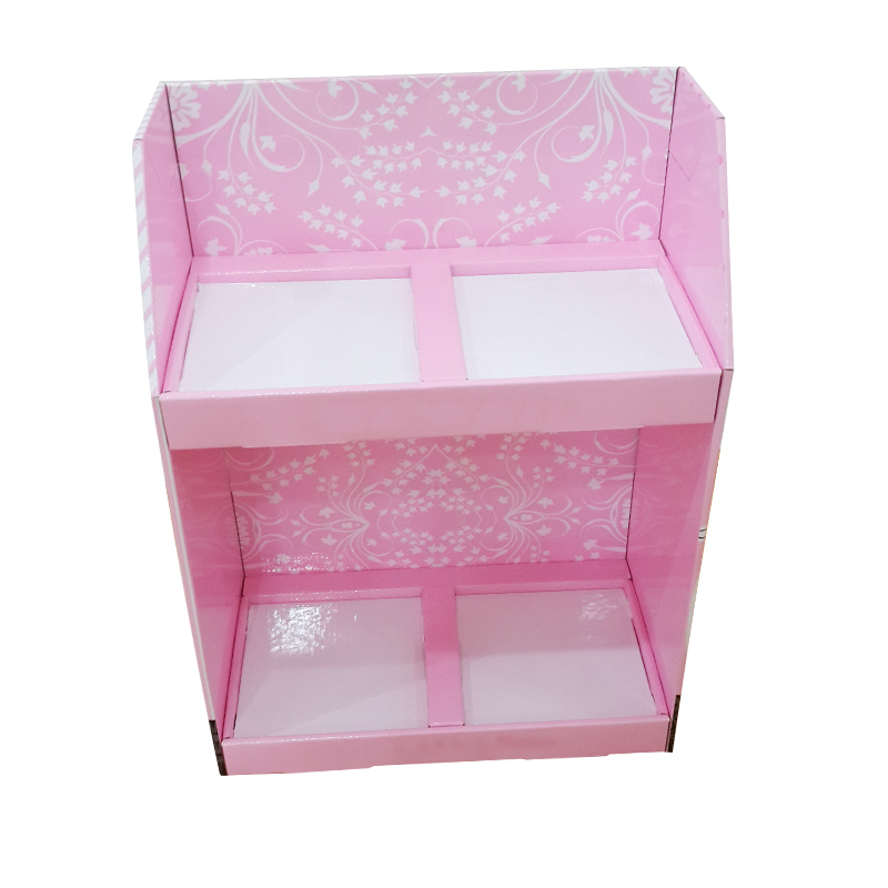 Aangepaste vloer winkelproductpromotie tentoonstelling kartonnen boekhandelbrochure magazine boek display stand 14