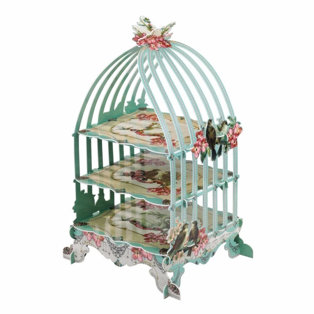 Cake stand paper Cakestand for a Tea Party, Wedding, Mint 1
