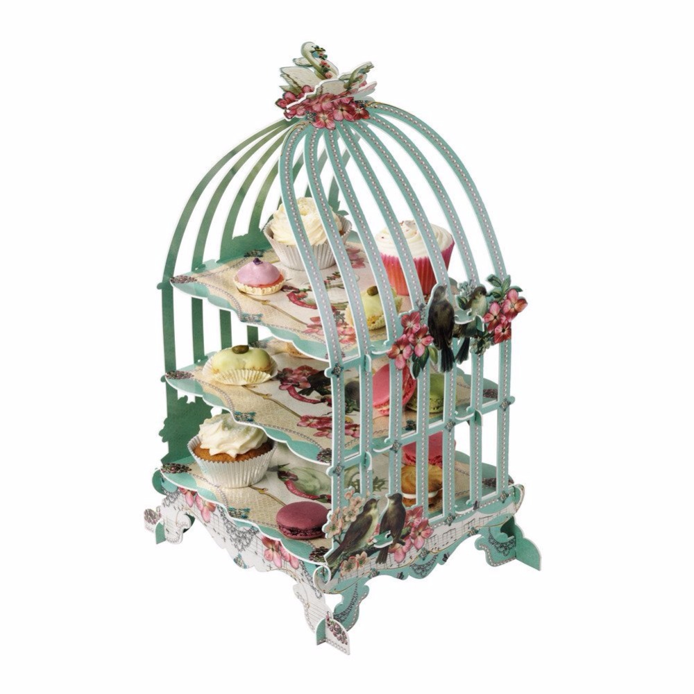 Cake stand paper Cakestand for a Tea Party, Wedding, Mint 5
