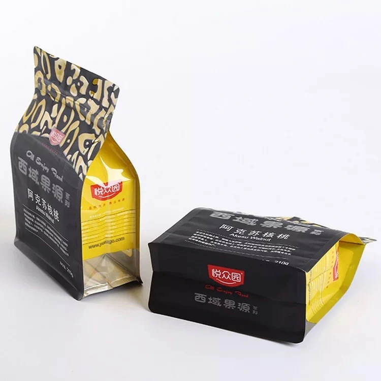 Wholesale customized printing design red dates spice snack nut packaging plastic food high quality packaging bag 1