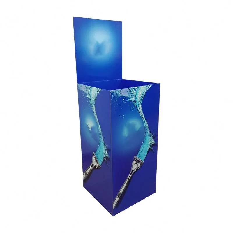 Customized cardboard display rack physical store mobile phone display stand sample mobile phone display shelf 1
