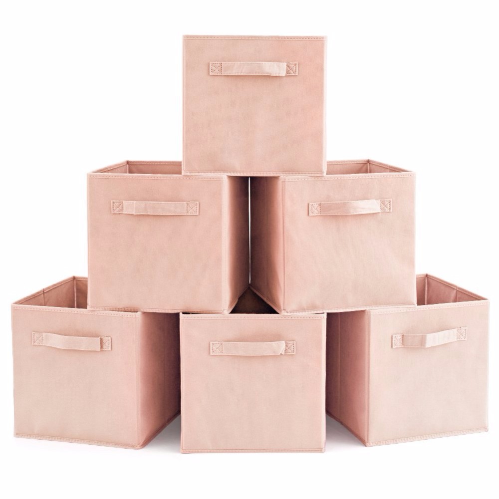 Storage cube box Foldable Fabric Basket Bin 6