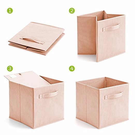 Storage cube box Foldable Fabric Basket Bin 8