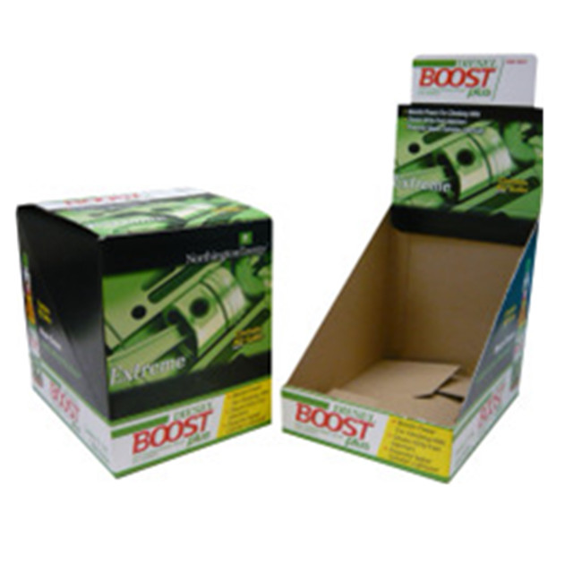 Free New Custom Design High Quality Promotion Recyclable Energy Bars Cardboard Counter Display Box 9