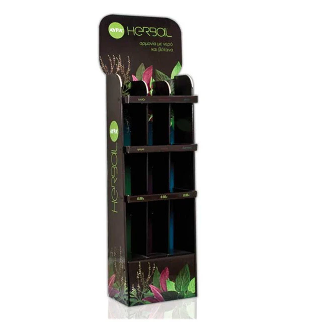Shopping mall cosmetic display stand/cosmetic display stand/food paper floor cosmetic display stand 1