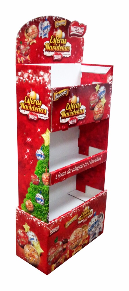 Shopping mall cosmetic display stand/cosmetic display stand/food paper floor cosmetic display stand 6