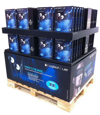 Retail Display Racks Cardboard Pallet Displays Club Display 6