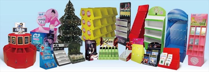 Het kartonnen tijdschriftboekhouder Bookstore Display Magazine Rack Product Display Shelf 13