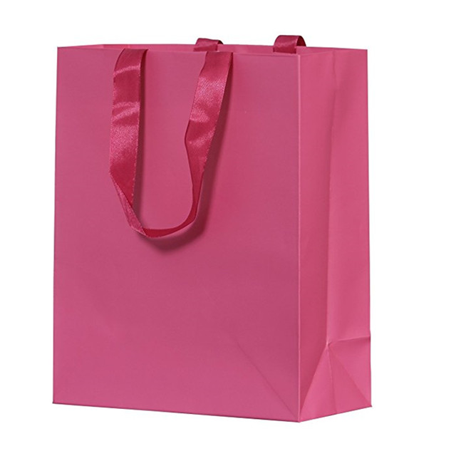Promotional gifts reusable environmentally friendly kraft paper portable shopping bags handbags hot-selling products 5